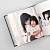 Livre photo tissu ouvert Livre photo tissu ouvert