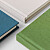 Trio de carnets vert bleu et beige Trio de carnets vert bleu et beige