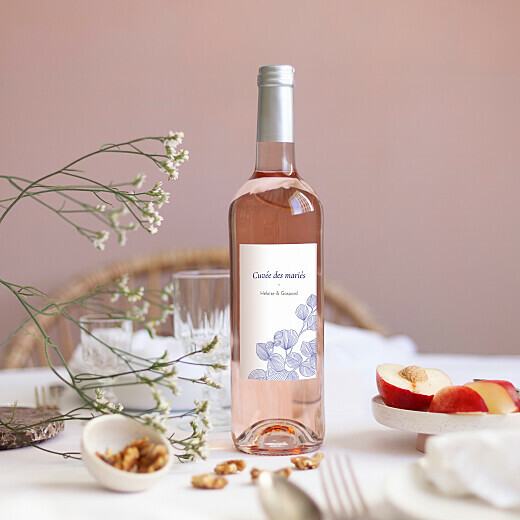Etiquette personnalisée pour bouteille de vin Etiquette personnalisée pour bouteille de vin