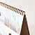 Calendrier détail spirale bronze Calendrier détail spirale bronze