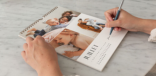 Calendrier photo A4 personnalisé Calendrier photo A4 personnalisé