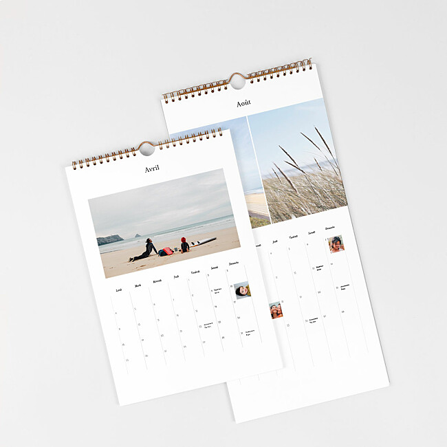 Couverture calendrier planning Couverture calendrier planning