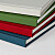 Carnets tissus dorés 4 coloris Carnets tissus dorés 4 coloris