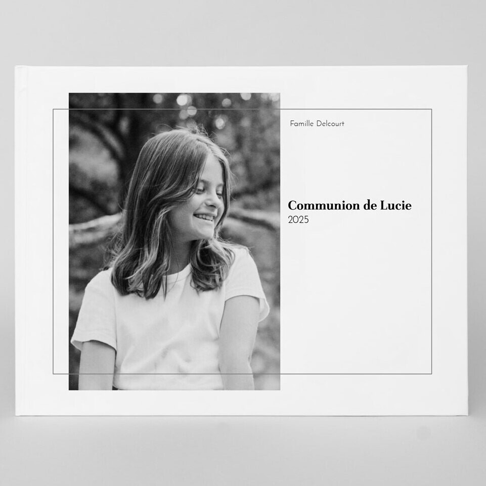 Livre photo communion