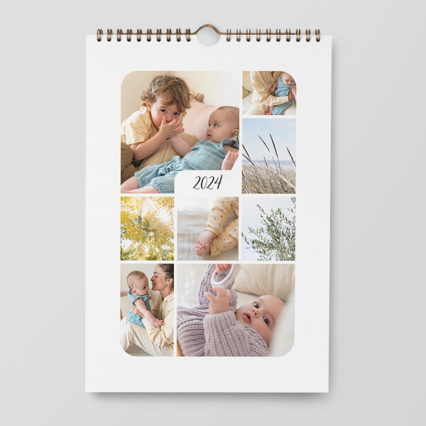 Calendrier planning personnalisé avec photos – Rosemood