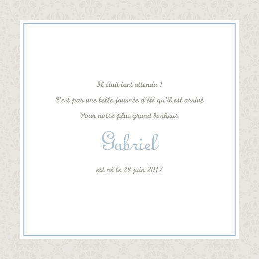 Faire-part de naissance Ambiance florale 2 photos garçon - Page 3 Faire-part de naissance Ambiance florale 2 photos garçon - Page 3