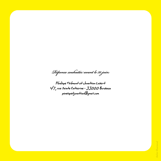 Faire-part de mariage Oui ! jaune - Page 2 Faire-part de mariage Oui ! jaune - Page 2