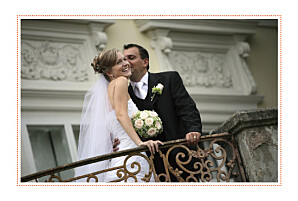 Carte de remerciement mariage Initiales photo Carte de remerciement mariage Initiales photo