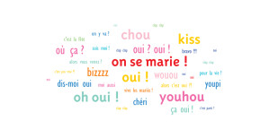 Faire-part de mariage Dis moi oui ! rose & bleu Faire-part de mariage Dis moi oui ! rose & bleu