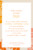 Faire-part de mariage Nymphéas orange Faire-part de mariage Nymphéas orange