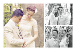 Carte de remerciement mariage Simple 3 photos blanc Carte de remerciement mariage Simple 3 photos blanc