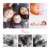Faire-part de naissance 6 photos 4 pages prune Faire-part de naissance 6 photos 4 pages prune