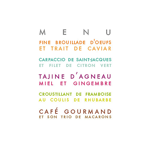 Menu de mariage Justifié (carré) 4 pages blanc - Page 3 Menu de mariage Justifié (carré) 4 pages blanc - Page 3