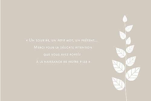 Faire-part de naissance Elégance 5 photos taupe - Page 3 Faire-part de naissance Elégance 5 photos taupe - Page 3