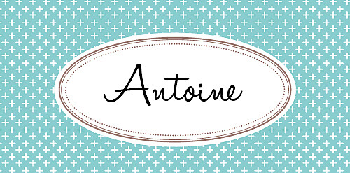 Marque-place mariage Motif chic turquoise Marque-place mariage Motif chic turquoise