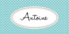 Marque-place mariage Motif chic turquoise - Page 1 Marque-place mariage Motif chic turquoise - Page 1