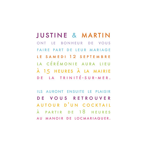 Faire-part de mariage Justifié (4 pages) blanc - Page 3 Faire-part de mariage Justifié (4 pages) blanc - Page 3
