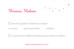 Carton réponse mariage Bouquet rouge - Page 1 Carton réponse mariage Bouquet rouge - Page 1