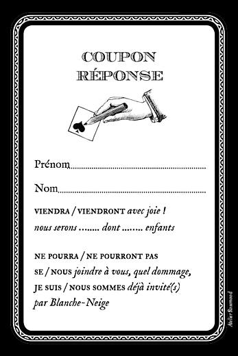 Carton réponse mariage Au pays des merveilles noir - Page 2 Carton réponse mariage Au pays des merveilles noir - Page 2