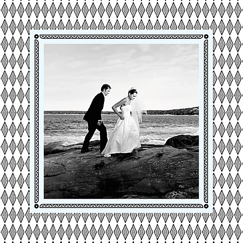 Carte de remerciement mariage Au pays des merveilles blanc Carte de remerciement mariage Au pays des merveilles blanc