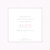 Faire-part de naissance Motif chic écusson parme Faire-part de naissance Motif chic écusson parme