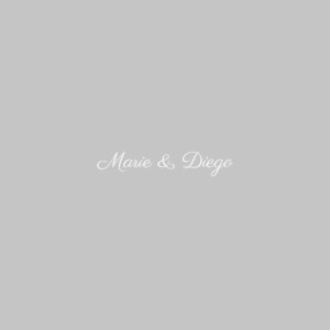 Faire-part de mariage Chic bilingue gris Faire-part de mariage Chic bilingue gris