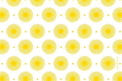 Carte de remerciement Petit pistil jaune finition Carte de remerciement Petit pistil jaune finition