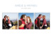 Carte de remerciement mariage Promesse sur le sable (3 photos) blanc - Page 1 Carte de remerciement mariage Promesse sur le sable (3 photos) blanc - Page 1