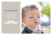 Carte d'anniversaire Moustache taupe - Page 1 Carte d'anniversaire Moustache taupe - Page 1