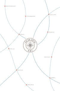 Menu de mariage Voyage blanc Menu de mariage Voyage blanc