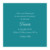 Faire-part de naissance Bilingue couronne turquoise Faire-part de naissance Bilingue couronne turquoise