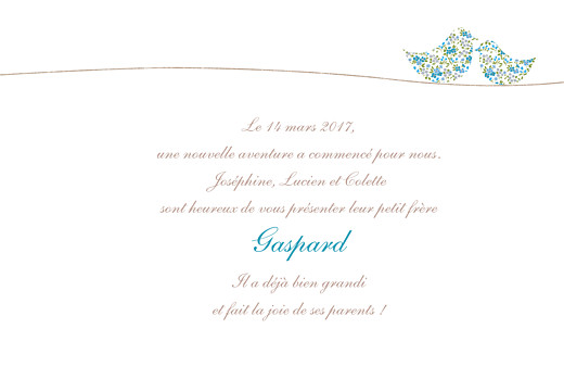 Faire-part de naissance Poétique 4 photos paysage bleu - Page 3 Faire-part de naissance Poétique 4 photos paysage bleu - Page 3