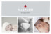 Faire-part de naissance Coccinelle paysage 5 photos gris Faire-part de naissance Coccinelle paysage 5 photos gris