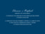 Faire-part de mariage Elégant (grand format) bleu marine Faire-part de mariage Elégant (grand format) bleu marine