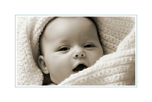 Faire-part de naissance Étoiles classique photo blanc bleu Faire-part de naissance Étoiles classique photo blanc bleu