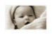 Faire-part de naissance Étoiles classique photo blanc bleu Faire-part de naissance Étoiles classique photo blanc bleu