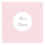 Faire-part de mariage Gourmand rose - Page 1 Faire-part de mariage Gourmand rose - Page 1