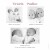 Faire-part de naissance Jumeaux 4 photos blanc Faire-part de naissance Jumeaux 4 photos blanc