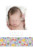 Faire-part de naissance Ruban mille fleurs photo jaune & rouge - Page 1
