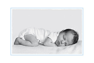 Faire-part de naissance Voiture paysage photo bleu dragée Faire-part de naissance Voiture paysage photo bleu dragée
