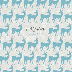 Faire-part de naissance Bambino bleu Faire-part de naissance Bambino bleu