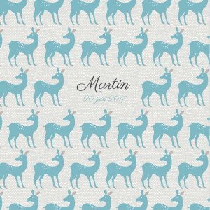 Faire-part de naissance Bambino bleu Faire-part de naissance Bambino bleu