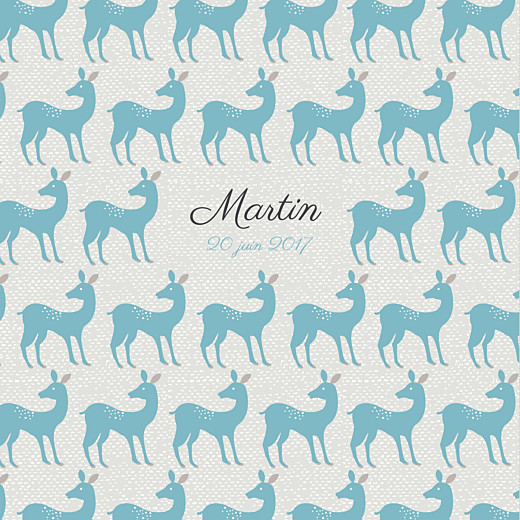 Faire-part de naissance Bambino bleu Faire-part de naissance Bambino bleu