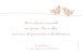 Carte de remerciement Merci poétique jumeaux rose Carte de remerciement Merci poétique jumeaux rose
