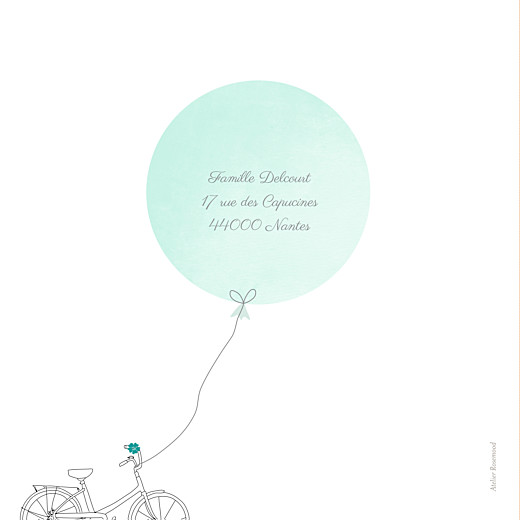 Faire-part de naissance À bicyclette (1 enfant) photos vert - Page 4 Faire-part de naissance À bicyclette (1 enfant) photos vert - Page 4