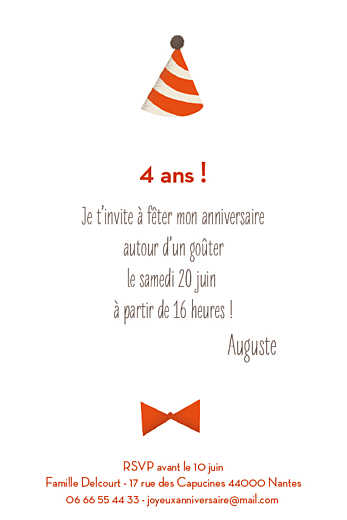 Carte d'anniversaire Nounours photo (4 pages) orange - Page 3 Carte d'anniversaire Nounours photo (4 pages) orange - Page 3