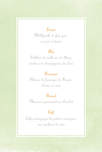 Menu de baptême Aquarelle (4 pages) orange - Page 3 Menu de baptême Aquarelle (4 pages) orange - Page 3