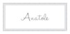 Marque-place mariage Monogramme bleu nuit - Page 1 Marque-place mariage Monogramme bleu nuit - Page 1