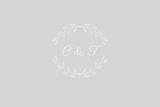 Carton réponse mariage Poème gris Carton réponse mariage Poème gris