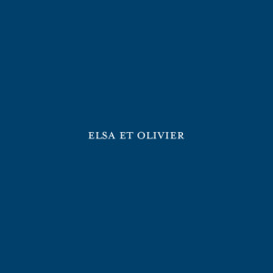 Faire-part de mariage Chic 4 pages bleu roi Faire-part de mariage Chic 4 pages bleu roi